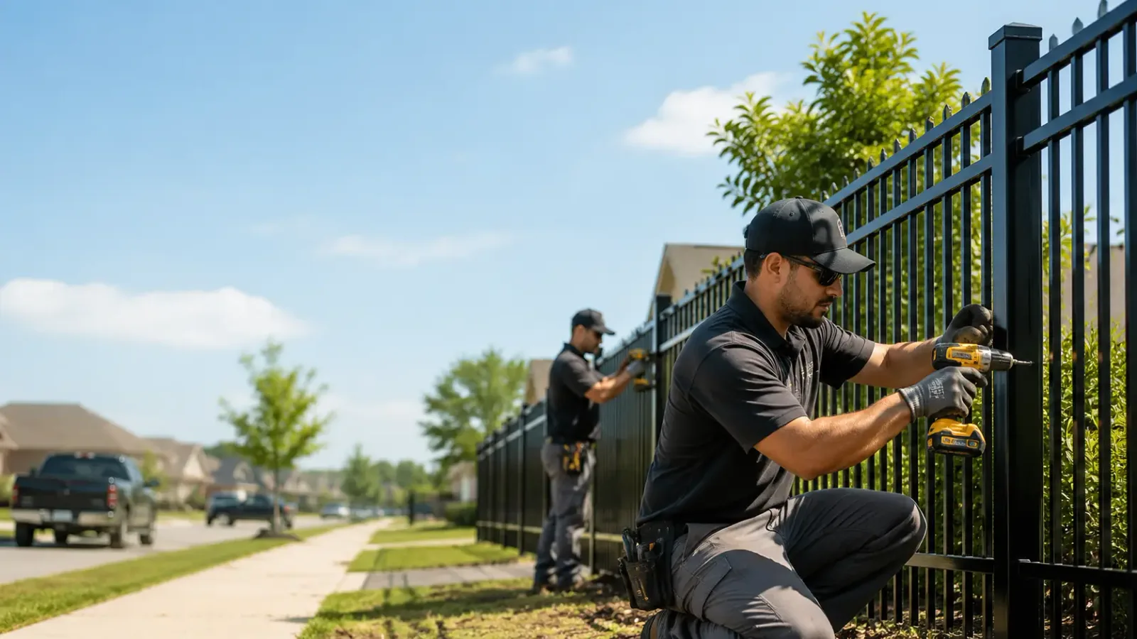 Metal Fence Installation in Collinsville, AL